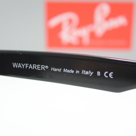 RAY-BAN 2140 1158/R5 FLECK EDITION WAYFARER - Picture 6 of 7